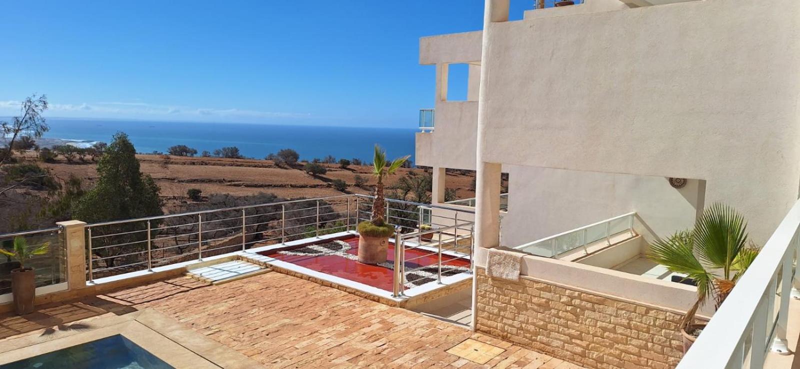 Taghazout Ocean With Pool , Fitness And Ocean View Apartment Exterior photo
