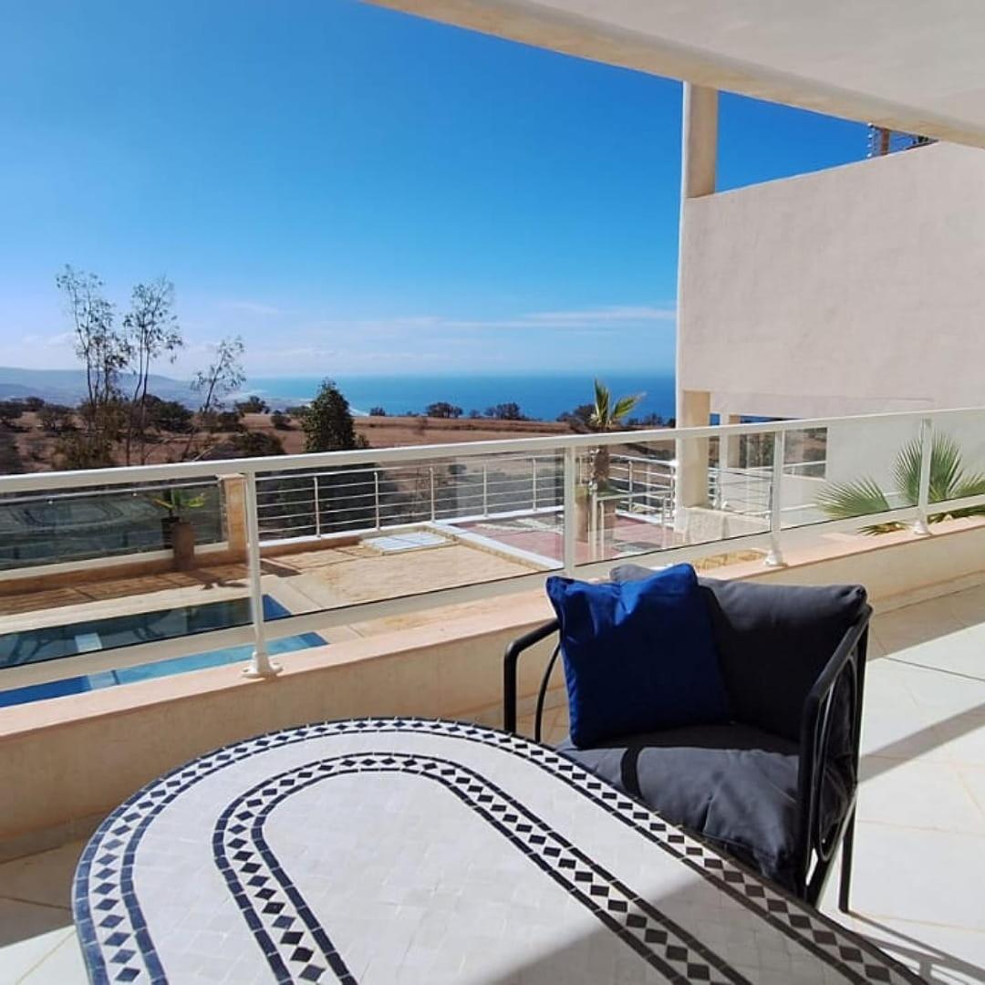 Taghazout Ocean With Pool , Fitness And Ocean View Apartment Exterior photo