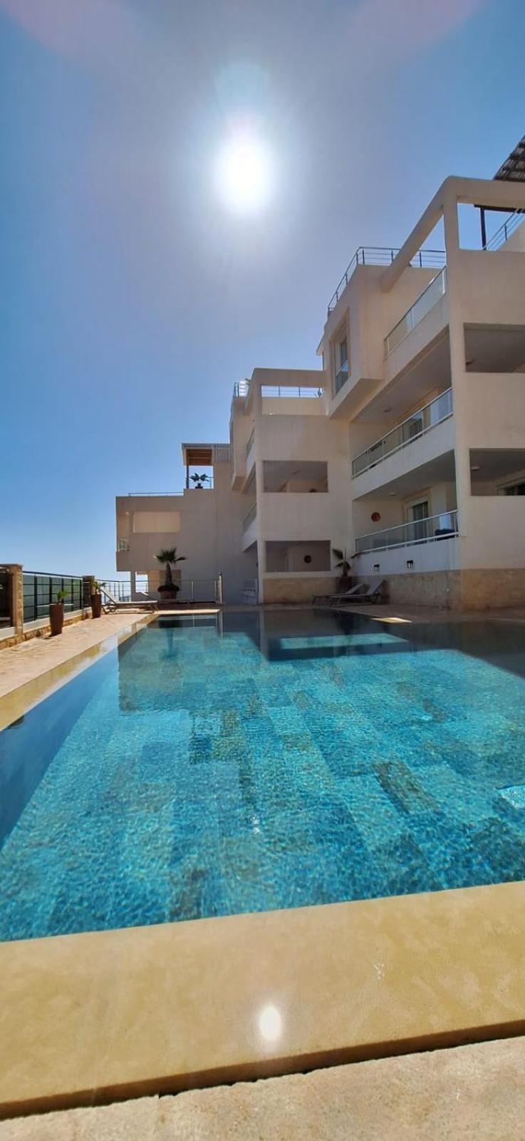 Taghazout Ocean With Pool , Fitness And Ocean View Apartment Exterior photo