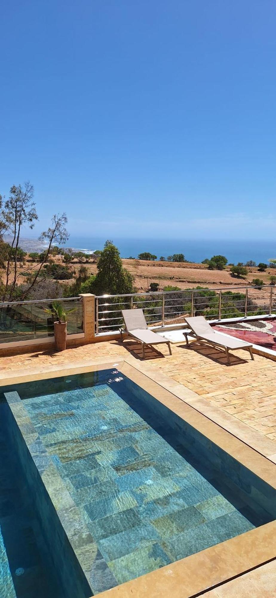 Taghazout Ocean With Pool , Fitness And Ocean View Apartment Exterior photo